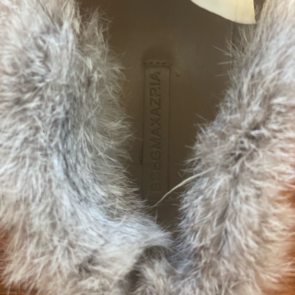MCBG MaxAzria, rabbit fur boots - Picture 5 of 6